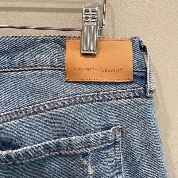 Citizens of Humanity Emerson Slim Boyfriend Jeans in Meadow Blue - Size: 29 - Picture 7 of 10